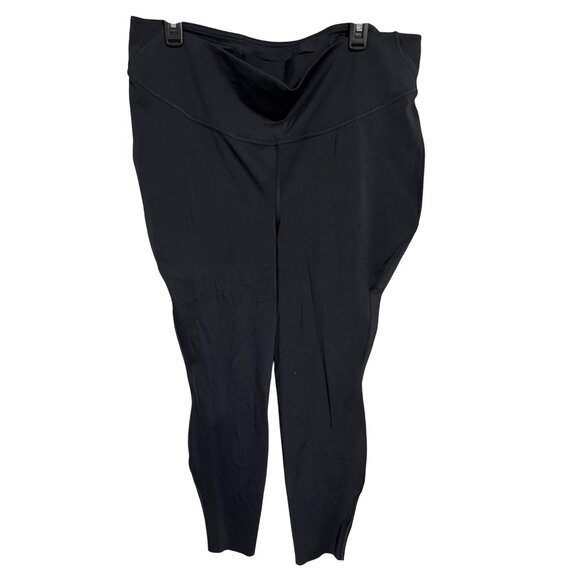 Lululemon Womens Black High-Waist Leggings Size 20 - Stretchy & Comfortable Acti - Picture 1 of 9